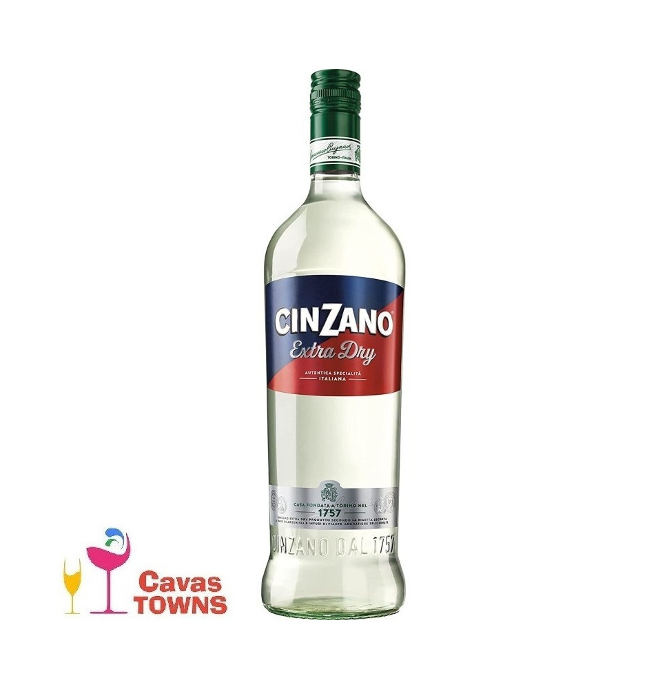 Vermouth Cinzano Extra Dry Blanco 750 ml - Cavas Towns