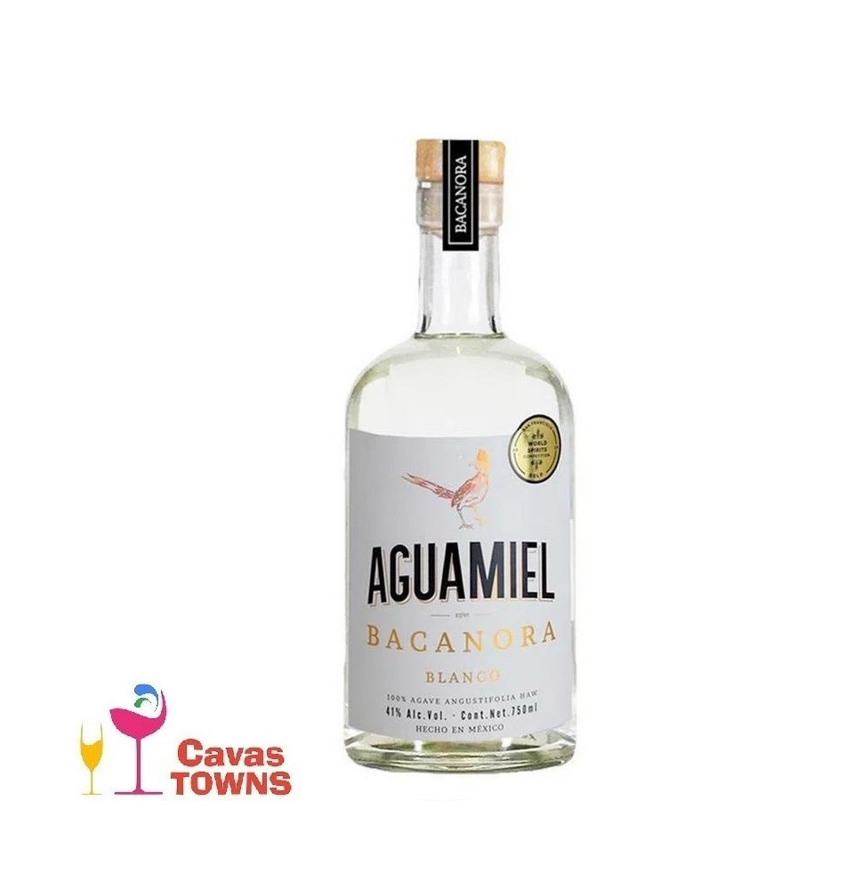Bacanora Aguamiel Blanco 750 ml - Cavas Towns