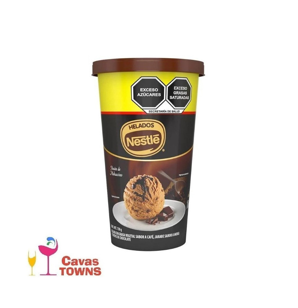 Helado Nestlé sabor café con chispas de chocolate 738g - Cavas Towns Helado Nestlé sabor café con chispas de chocolate 738g - Cavas Towns