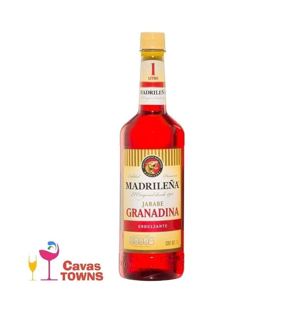 Jarabe La Madrileña Granadina 1 L - Cavas Towns Jarabe La Madrileña Granadina 1 L - Cavas Towns