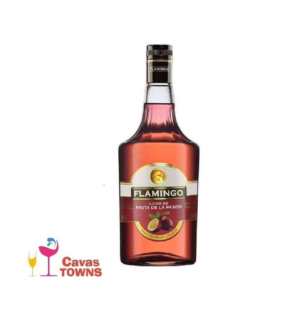 Licor Flamingo Fruta Pasion 1L - Cavas Towns