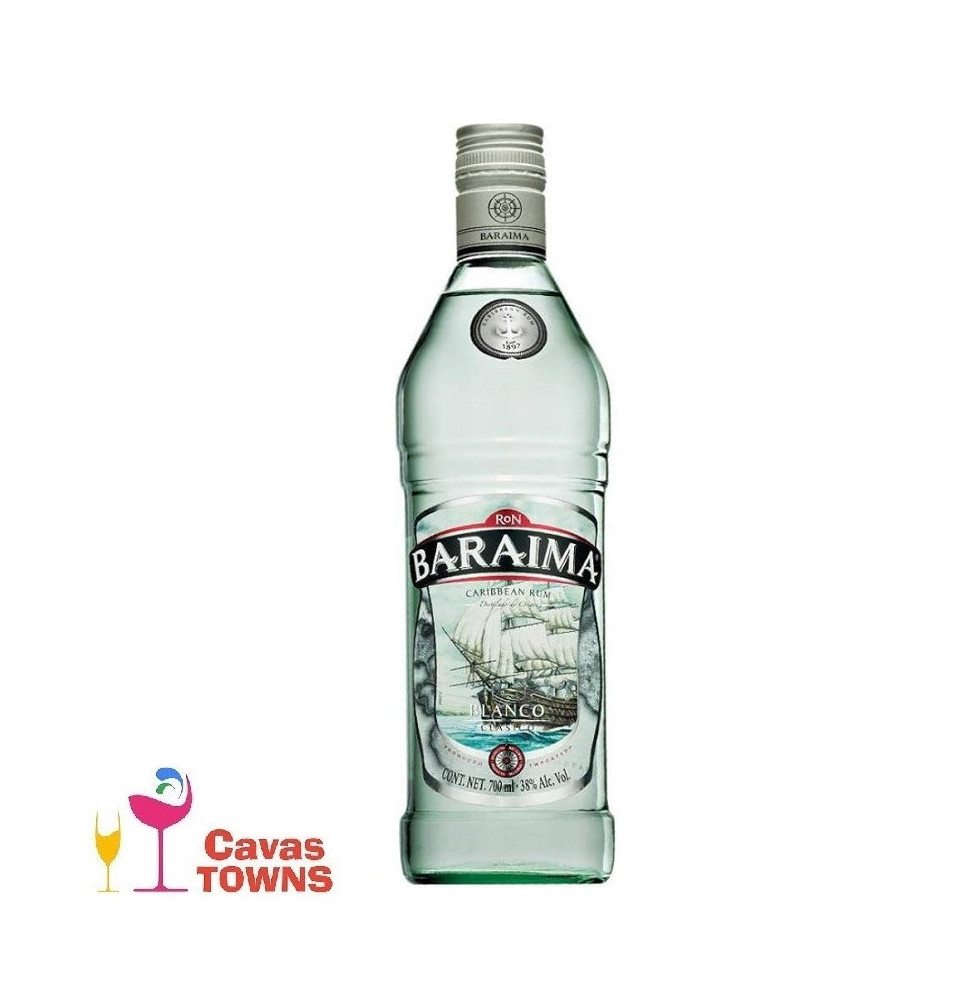 Ron Baraima Blanco Clasico 750 ml - Cavas Towns Ron Baraima Blanco Clasico 750 ml - Cavas Towns
