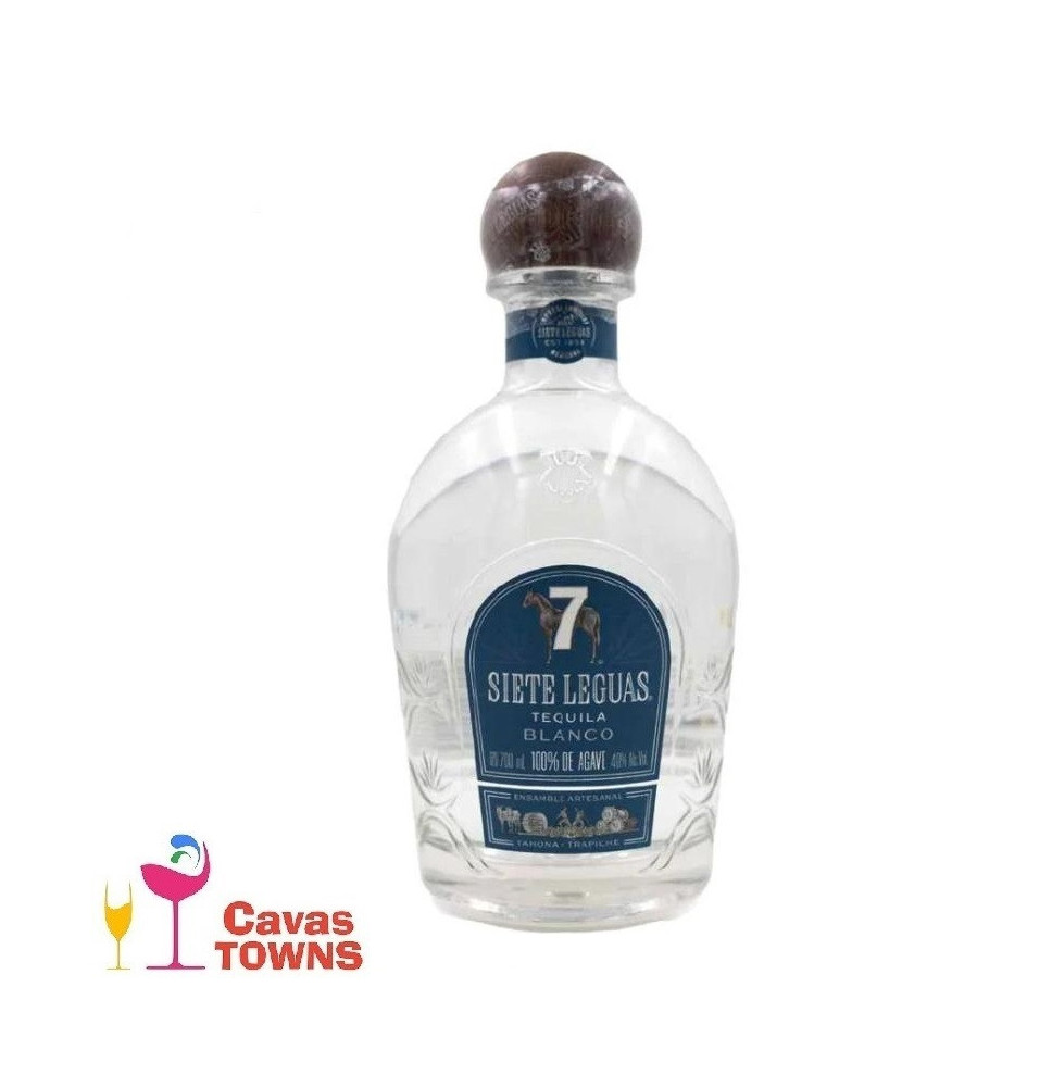 Tequila Siete Leguas Blanco 700 ml - Cavas Towns Tequila Siete Leguas Blanco 700 ml - Cavas Towns