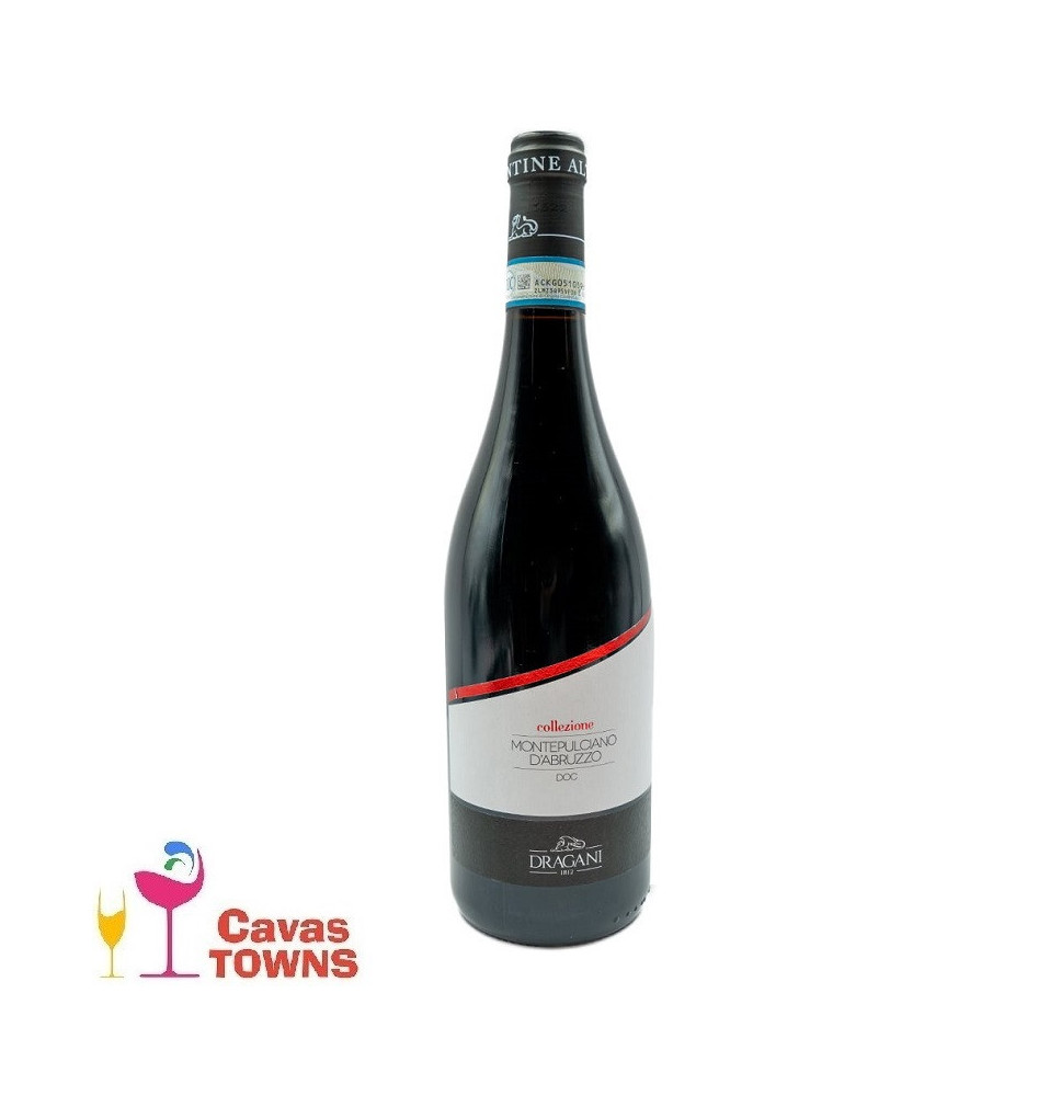 Vino Tinto Dragani Montepulciano D'Abruzzo 750 ml - Cavas Towns