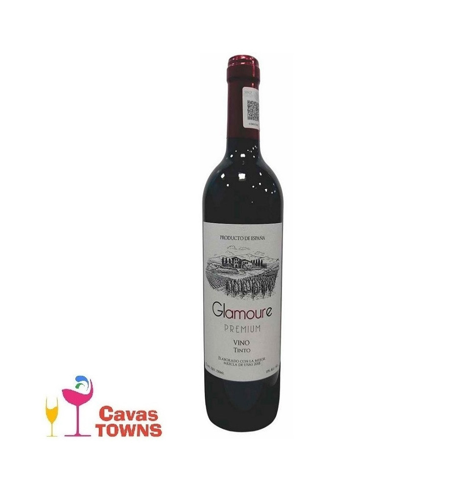 Vino Tinto Glamoure 750 ml - Cavas Towns