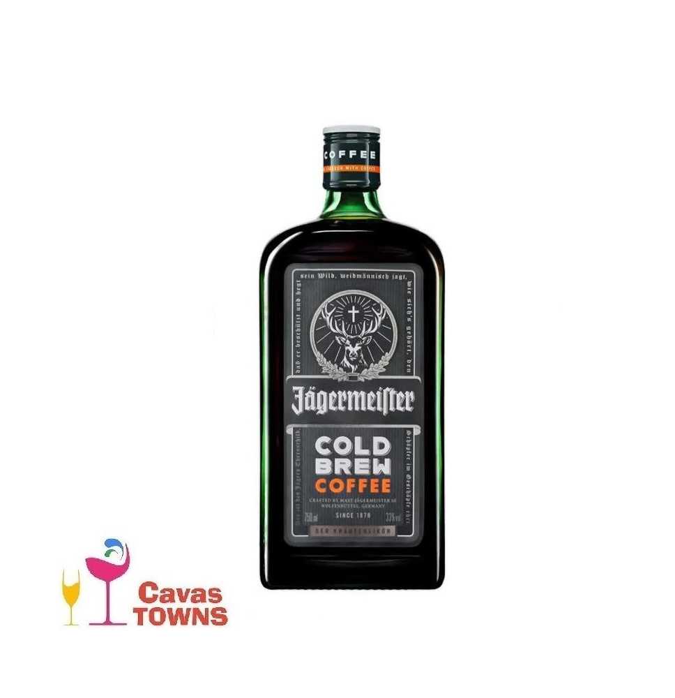 Licor Jagermeister Cold Brew Coffee 750 ml - Cavas Towns Licor Jagermeister Cold Brew Coffee 750 ml - Cavas Towns