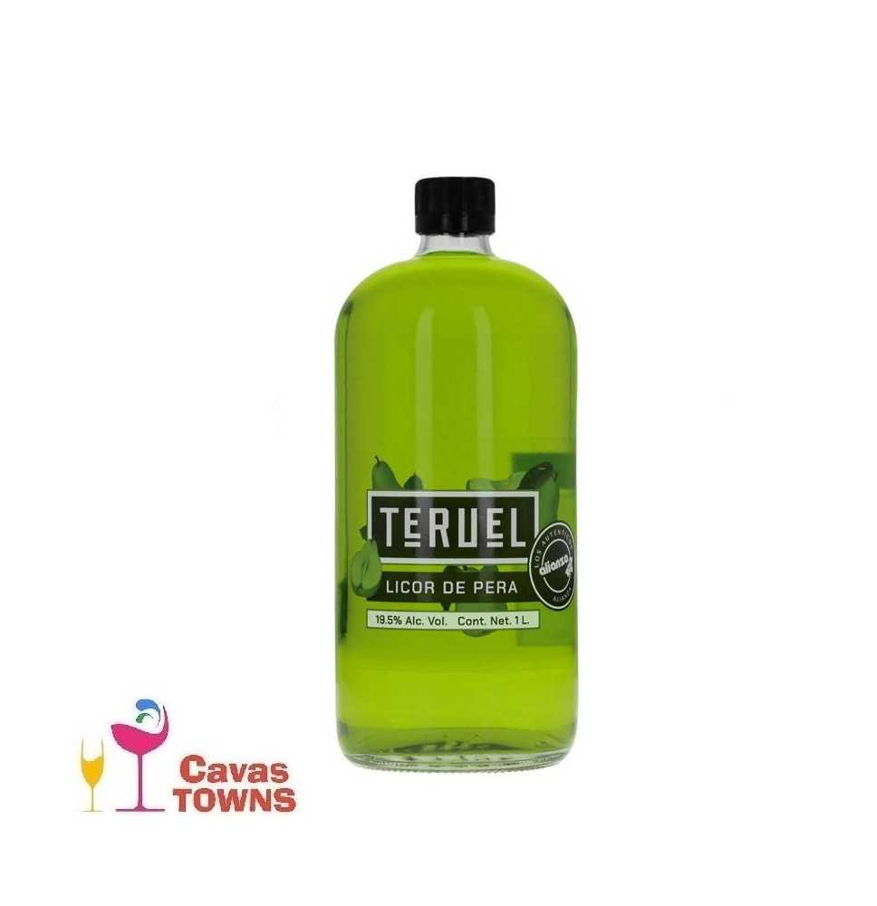 Licor Teruel de Pera 1000 ml - Cavas Towns