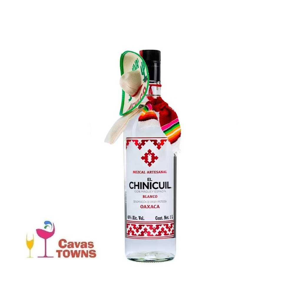 Mezcal El Chinicuil Blanco 1000 ml - Cavas Towns