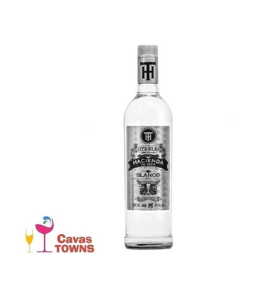 Tequila Hacienda de Tepa Blanco 750 ml - Cavas Towns