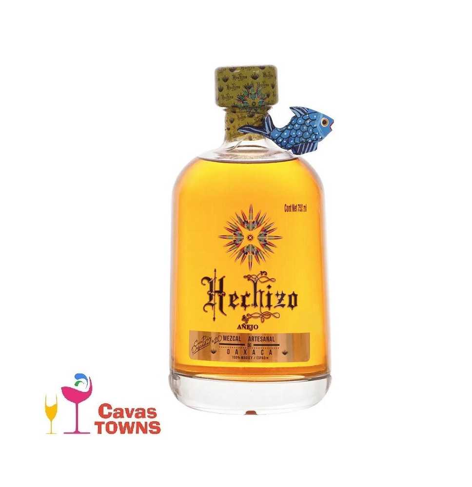 Mezcal Hechizo Añejo Artesanal 750 ml - Cavas Towns