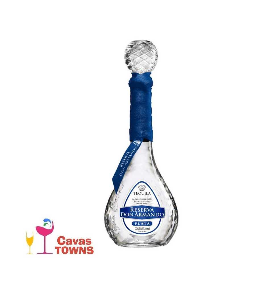 Tequila Reserva Don Armando Plata 750 ml - Cavas Towns