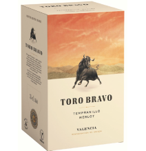 Vino Tinto Toro Bravo Tempranillo Merlot 750 ml - Cavas Towns
