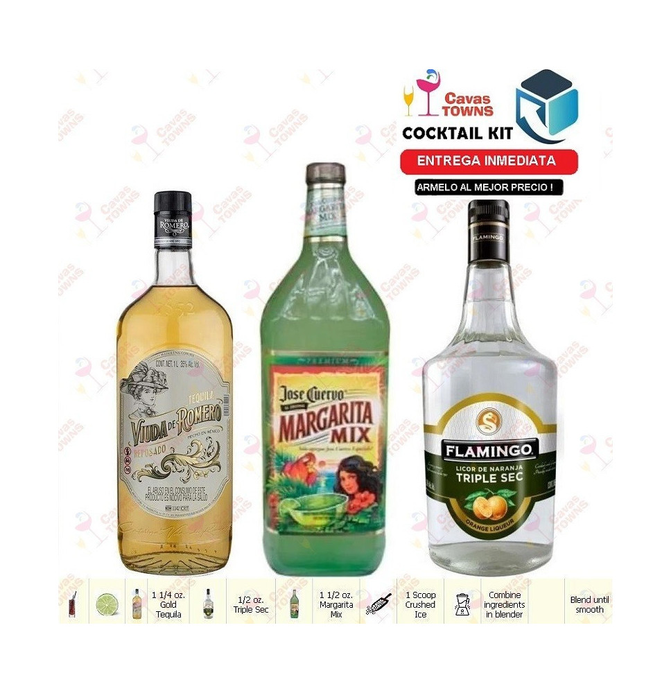Cocktail Kit Adios Mother -1 Receta Recipe - Cavas Towns