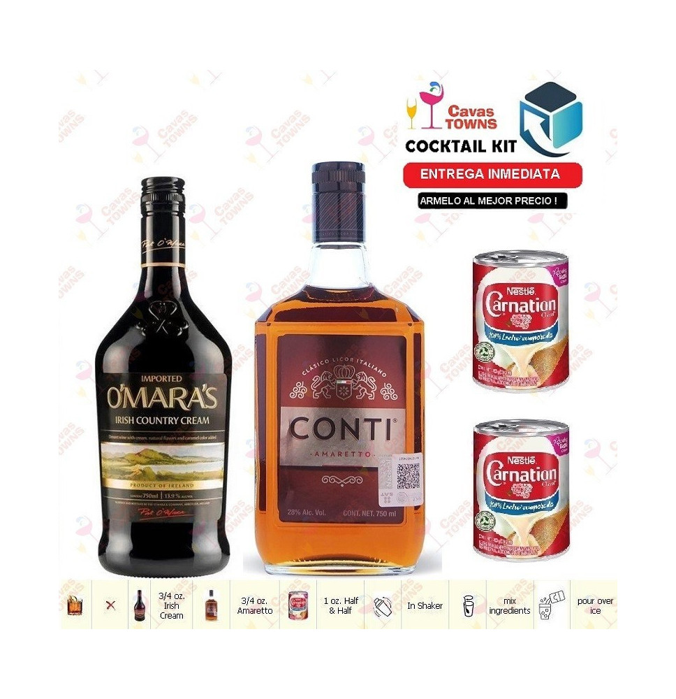Cocktail Kit Adios Mother - 2 Receta Recipe - Cavas Towns