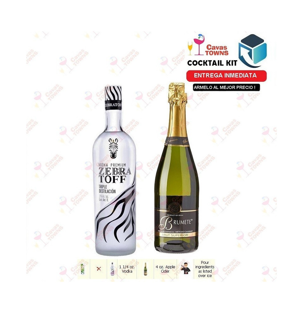 Cocktail Kit Adios Mother - 4 Receta Recipe - Cavas Towns