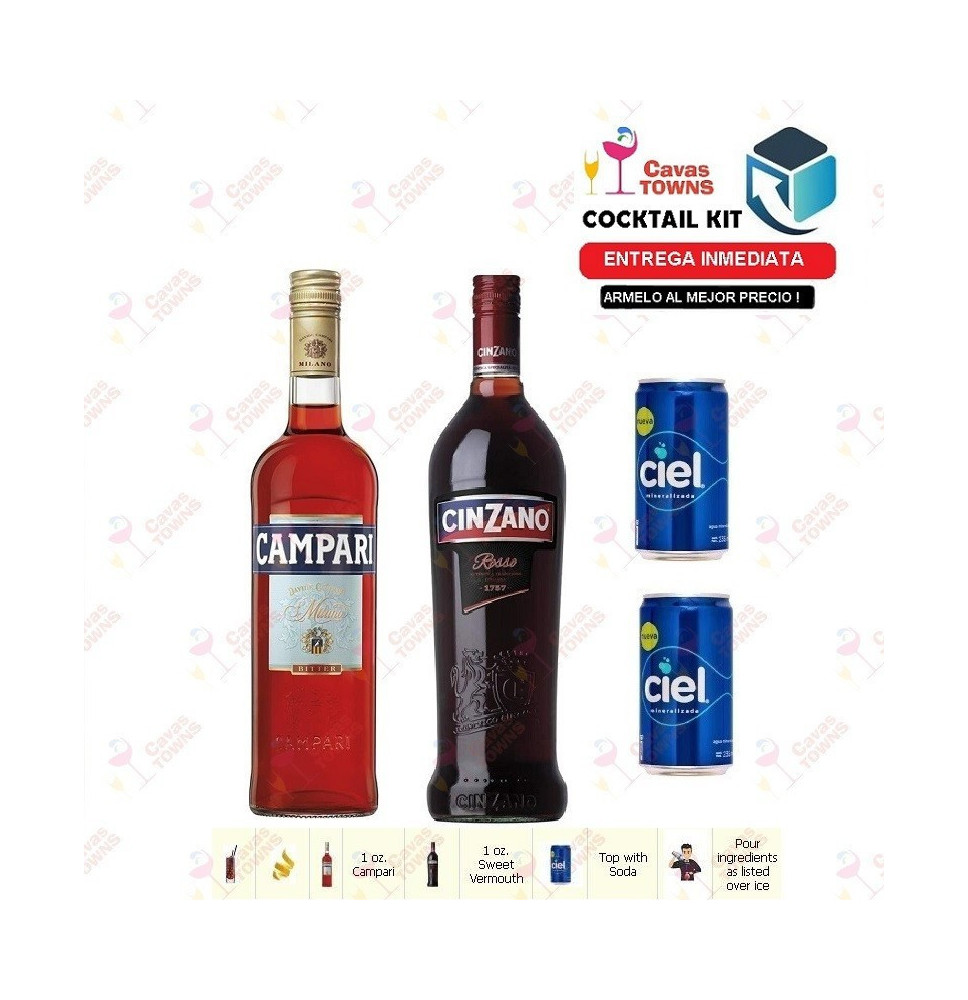 Cocktail Kit Americano Receta Recipe - Cavas Towns Cocktail Kit Americano Receta Recipe - Cavas Towns