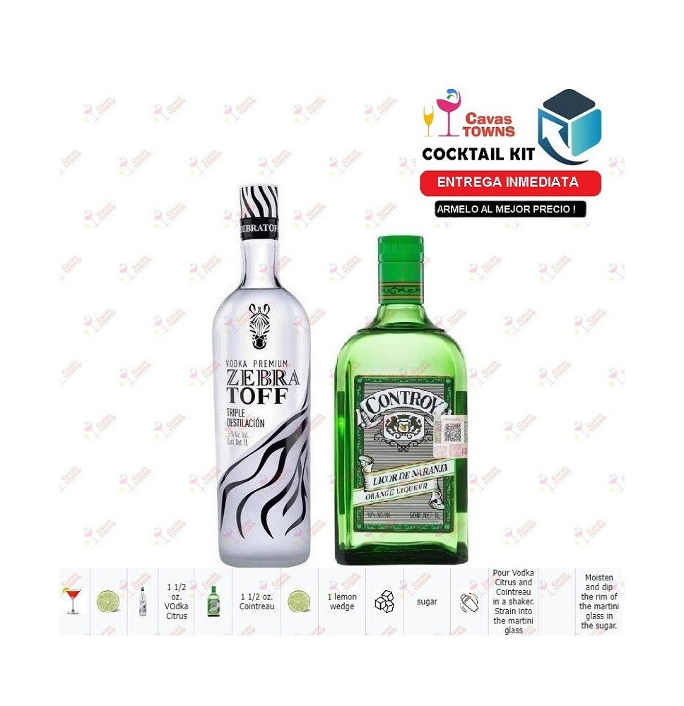 Cocktail Kit Citrus Falling Star Receta Recipe - Cavas Towns