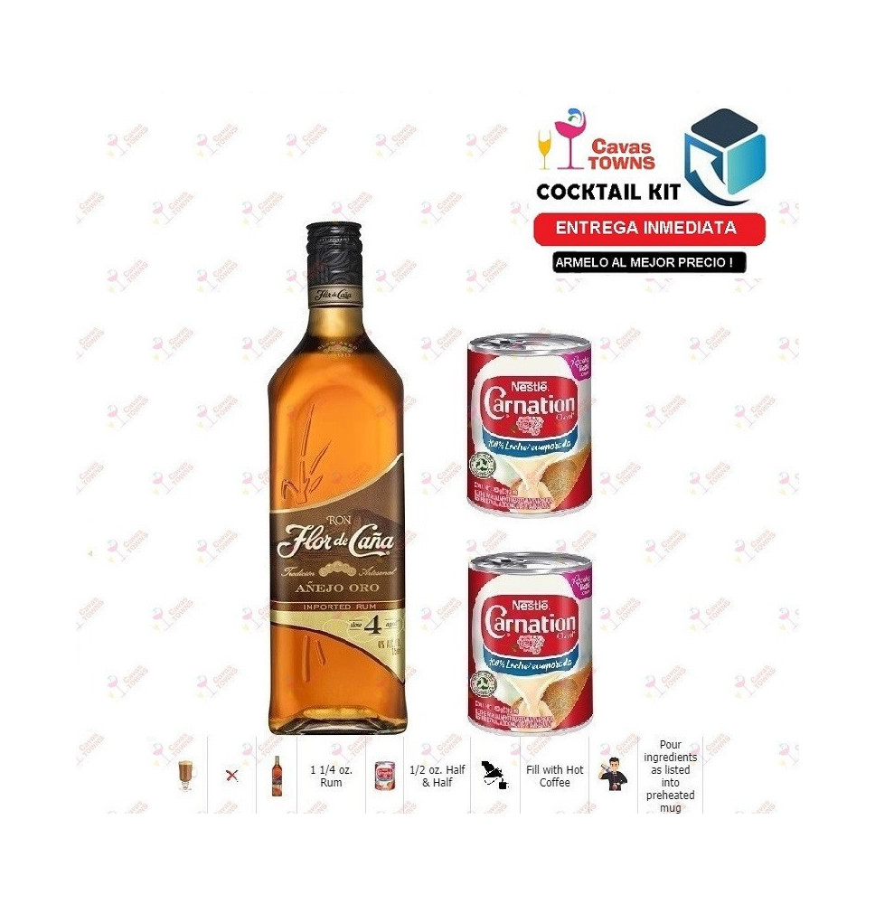 Cocktail Kit Coffee Grog Receta Recipe - Cavas Towns