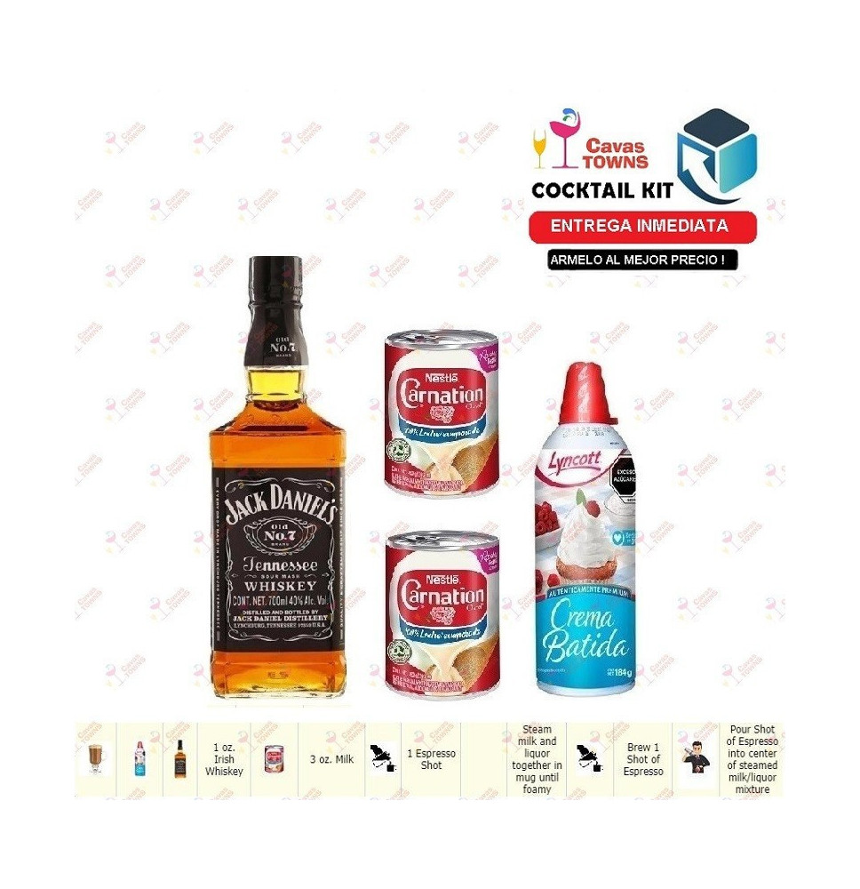 Cocktail Kit Dog Sled Receta Recipe - Cavas Towns