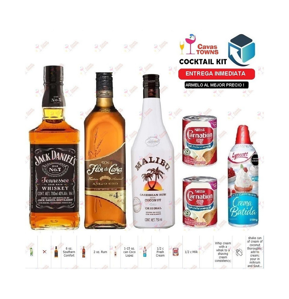 Cocktail Kit Down Southern Comforter Punch Receta Recipe - Cavas Towns