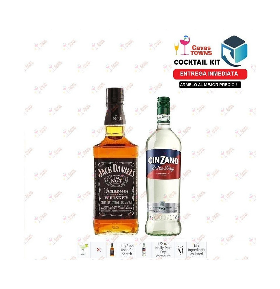 Cocktail Kit Dry Rob Roy Receta Recipe - Cavas Towns