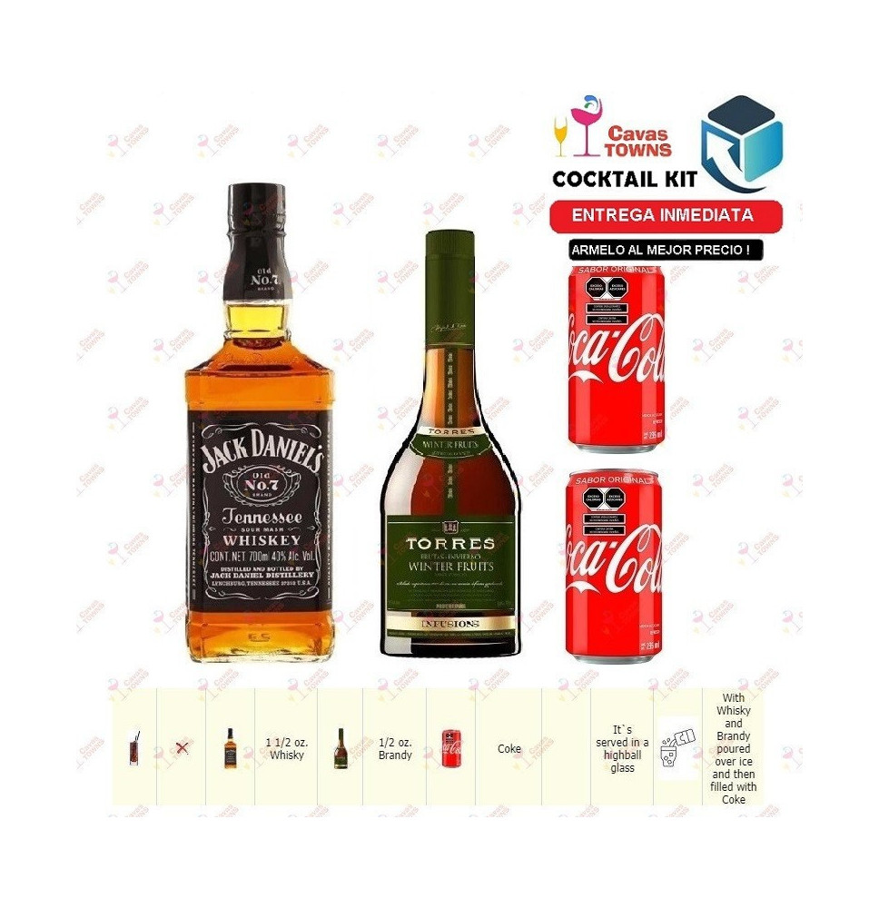 Cocktail Kit French Canadian Mist Receta Recipe - Cavas Towns