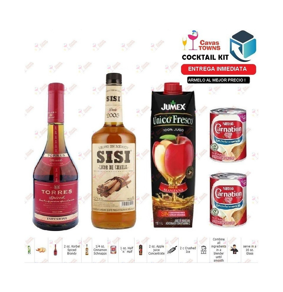 Cocktail Kit Frozen Apple Pie Receta Recipe - Cavas Towns