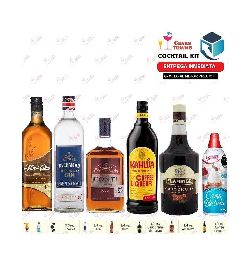 Cocktail Kit Frozen Fantasy Receta Recipe - Cavas Towns