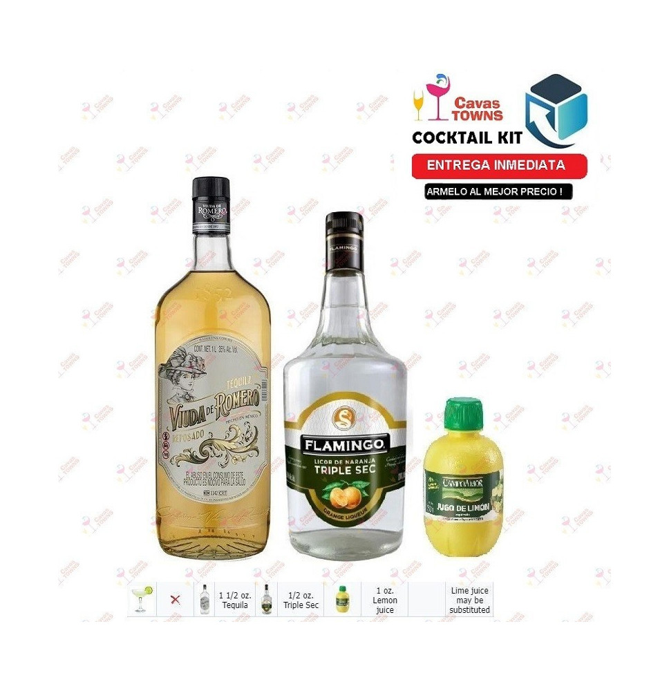 Cocktail Kit Margarita Receta Recipe - Cavas Towns