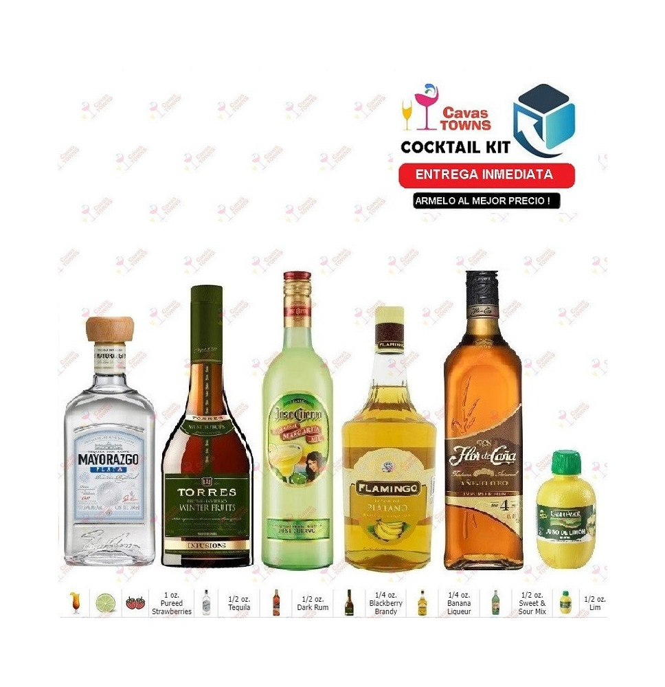 Cocktail Kit Mexican Runner Receta Recipe - Cavas Towns