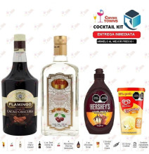 Licor De Cacao Oscura Flamingo 1 L - Cavas Towns