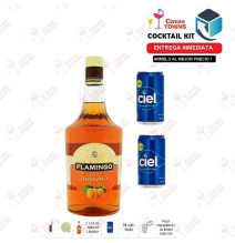 Licor Flamingo de Durazno 1 L - Cavas Towns